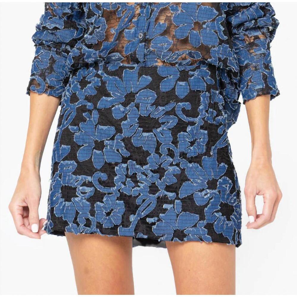 NEW JBQ adrienne skirt in blue